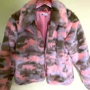 Girls’ Epic Threads Faux Fur Jacket
